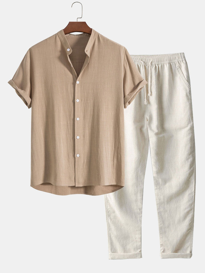 Heren set linnen | Summerlook