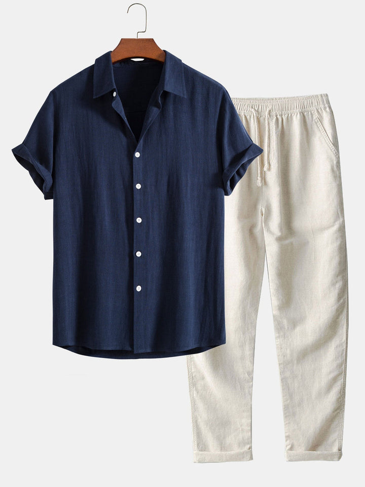 Heren set linnen | Summerlook