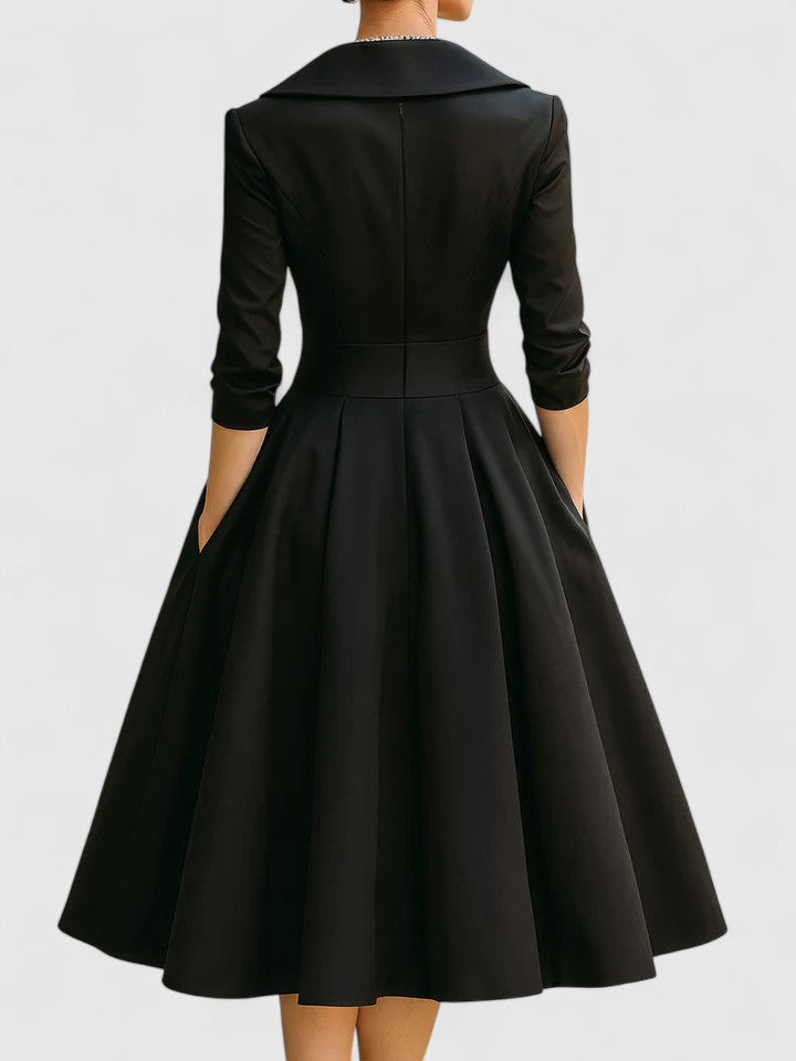 Yan | Elegante Midi Jurk