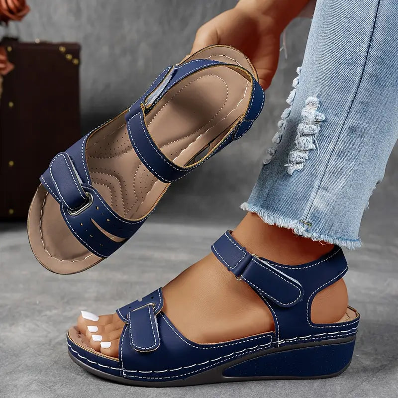 Nina | Orthopedische Sandalen met Sleehak