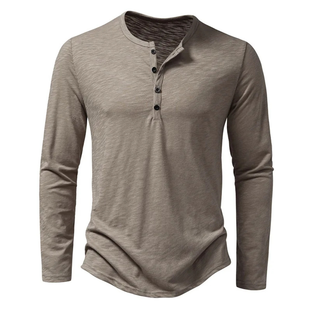 Basic Shirt met Lange Mouwen