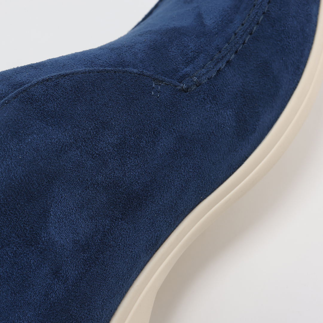 Daniel | Hoge suède loafers