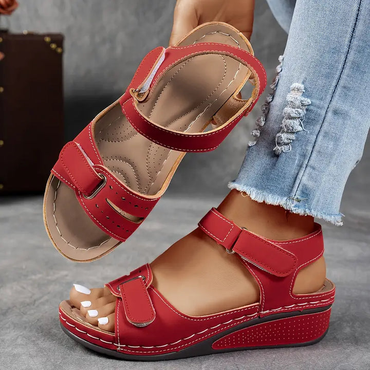 Nina | Orthopedische Sandalen met Sleehak