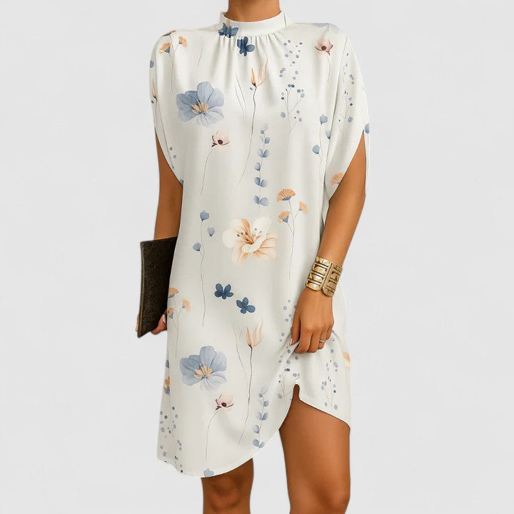 Witte bloemen / 2XL