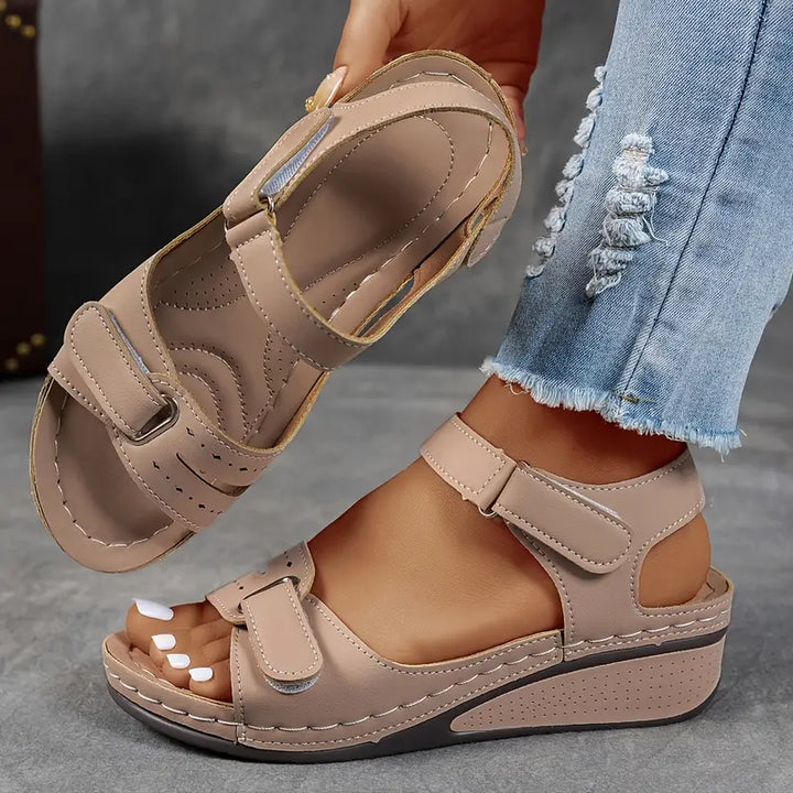 Nina | Orthopedische Sandalen met Sleehak