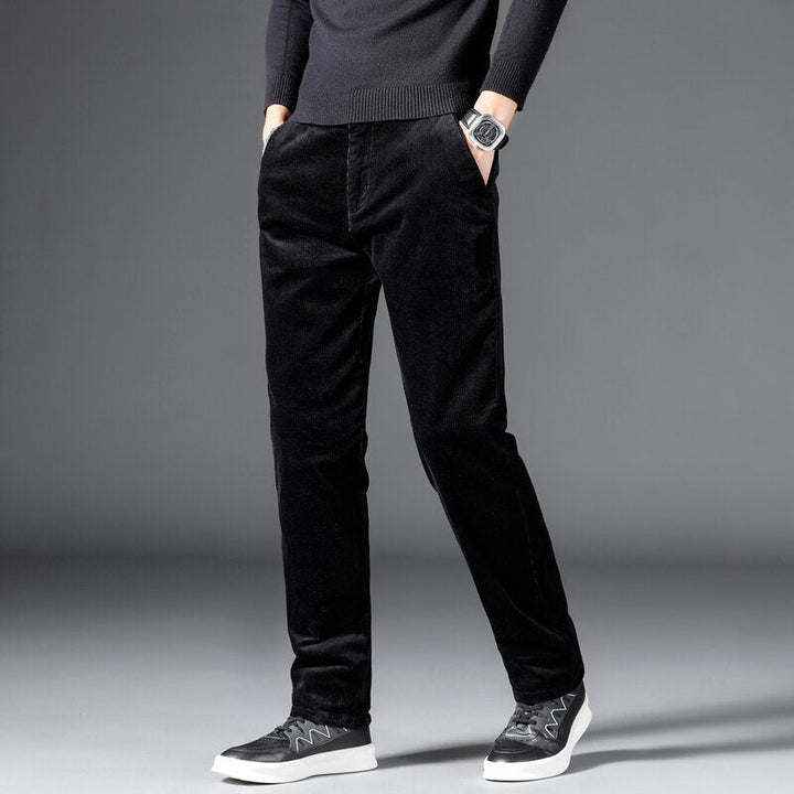 Jacob | Corduroy met middelhoge taille