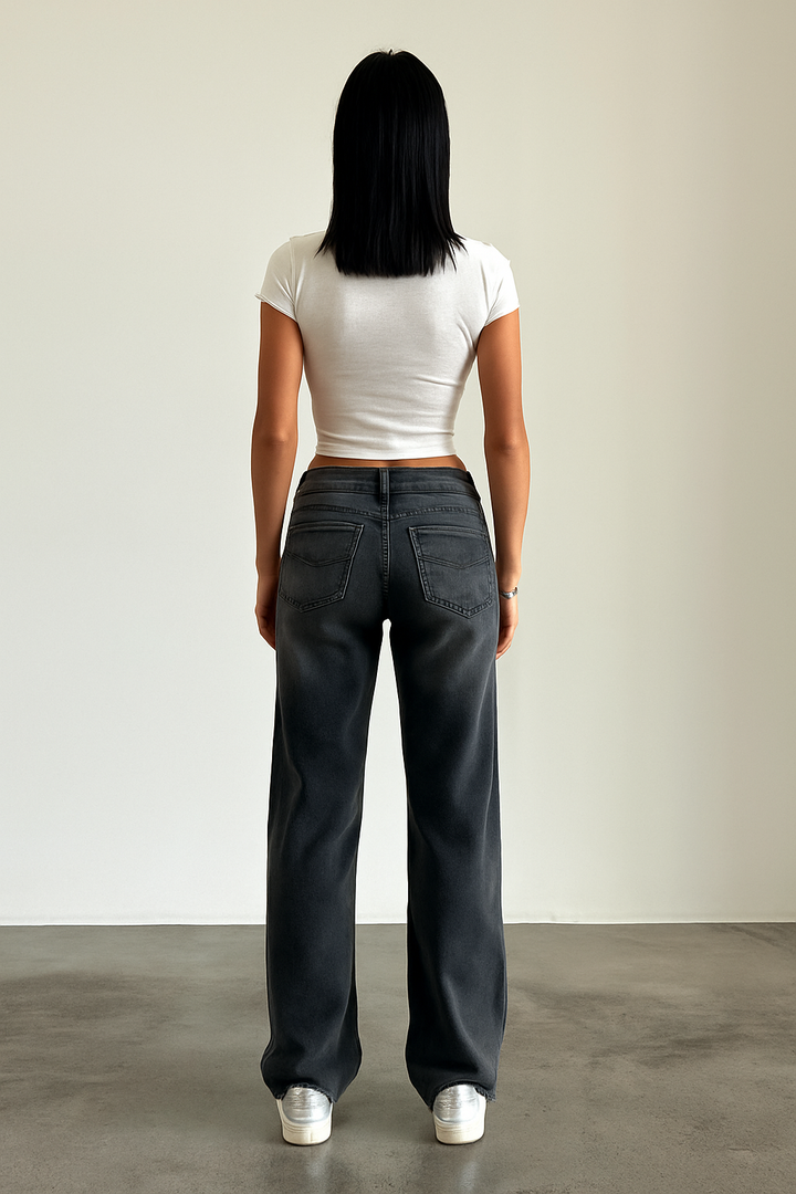 Roja | Straight-Leg Jeans met Lage Taille