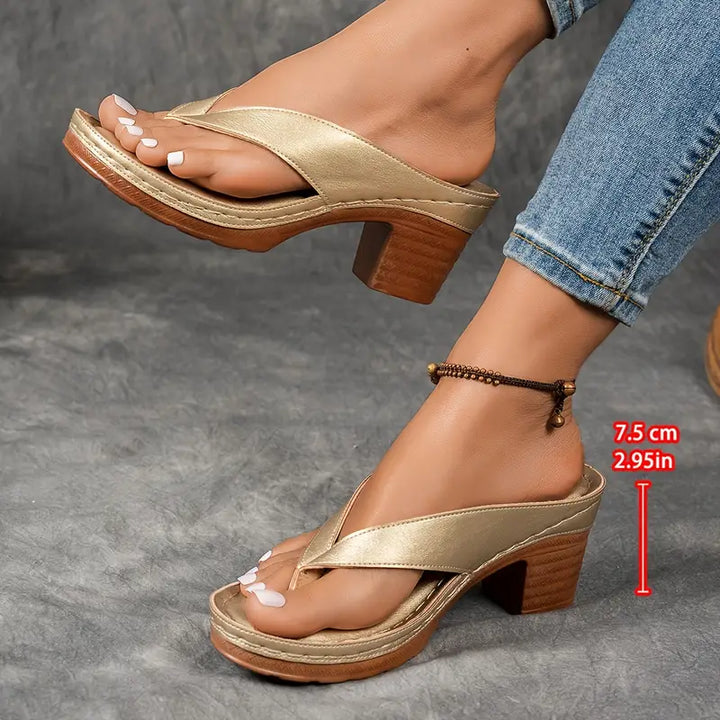 Marilyn | Orthopedische Slippers met Hak