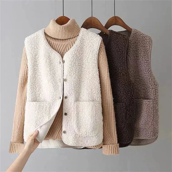 Gilet met knopen