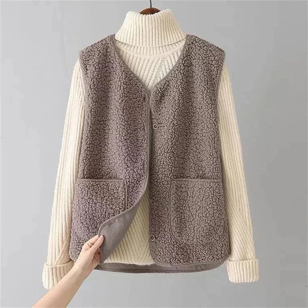 Gilet met knopen