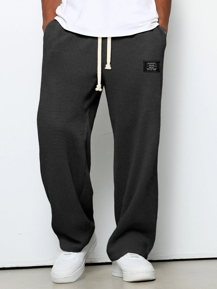 Elias | Broek met trekkoord en relaxte pasvorm