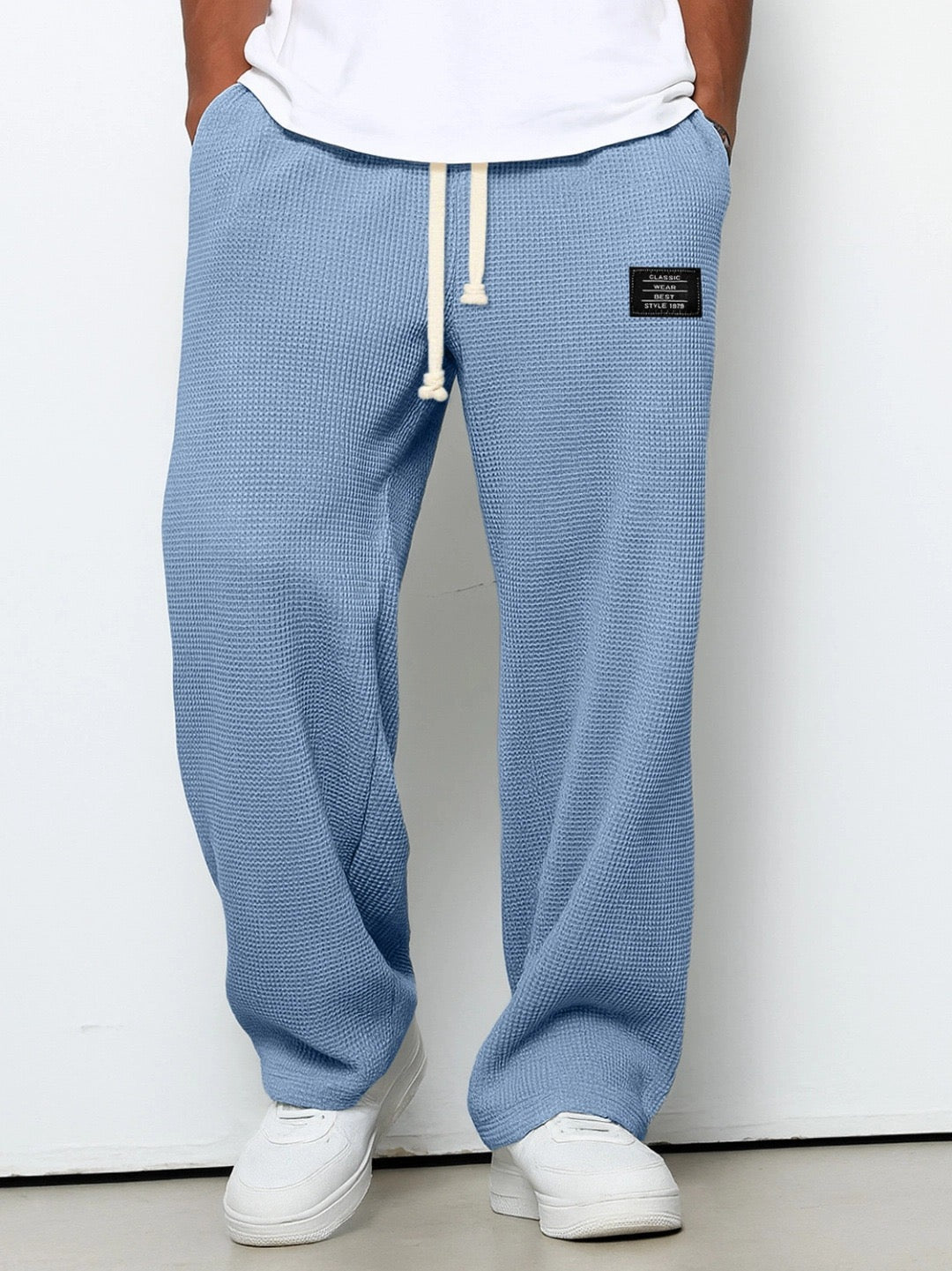 Elias | Broek met trekkoord en relaxte pasvorm