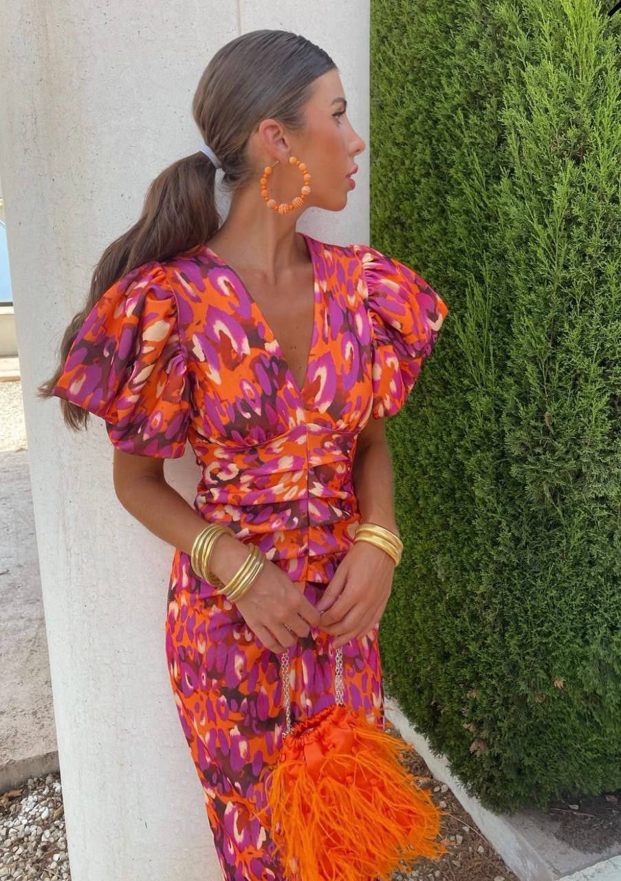Oranje/Paars / XL