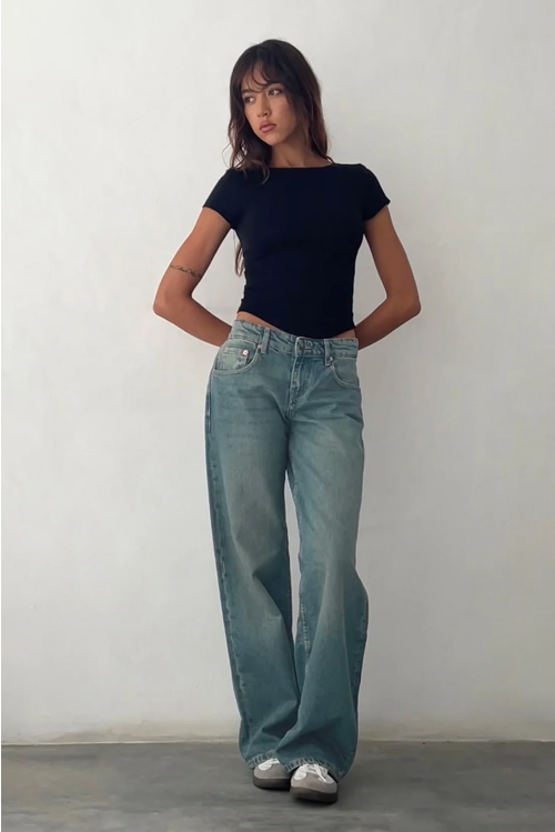 Roja | Straight-Leg Jeans met Lage Taille
