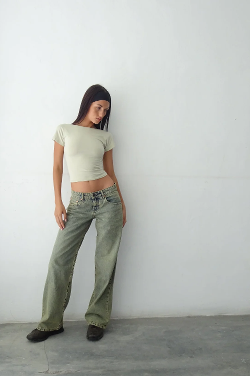 Roja | Straight-Leg Jeans met Lage Taille