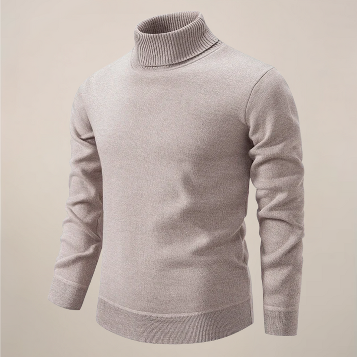 Klassieke coltrui voor heren – Tijdloos, smart casual breiwerk