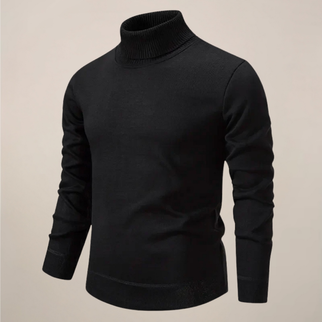 Klassieke coltrui voor heren – Tijdloos, smart casual breiwerk