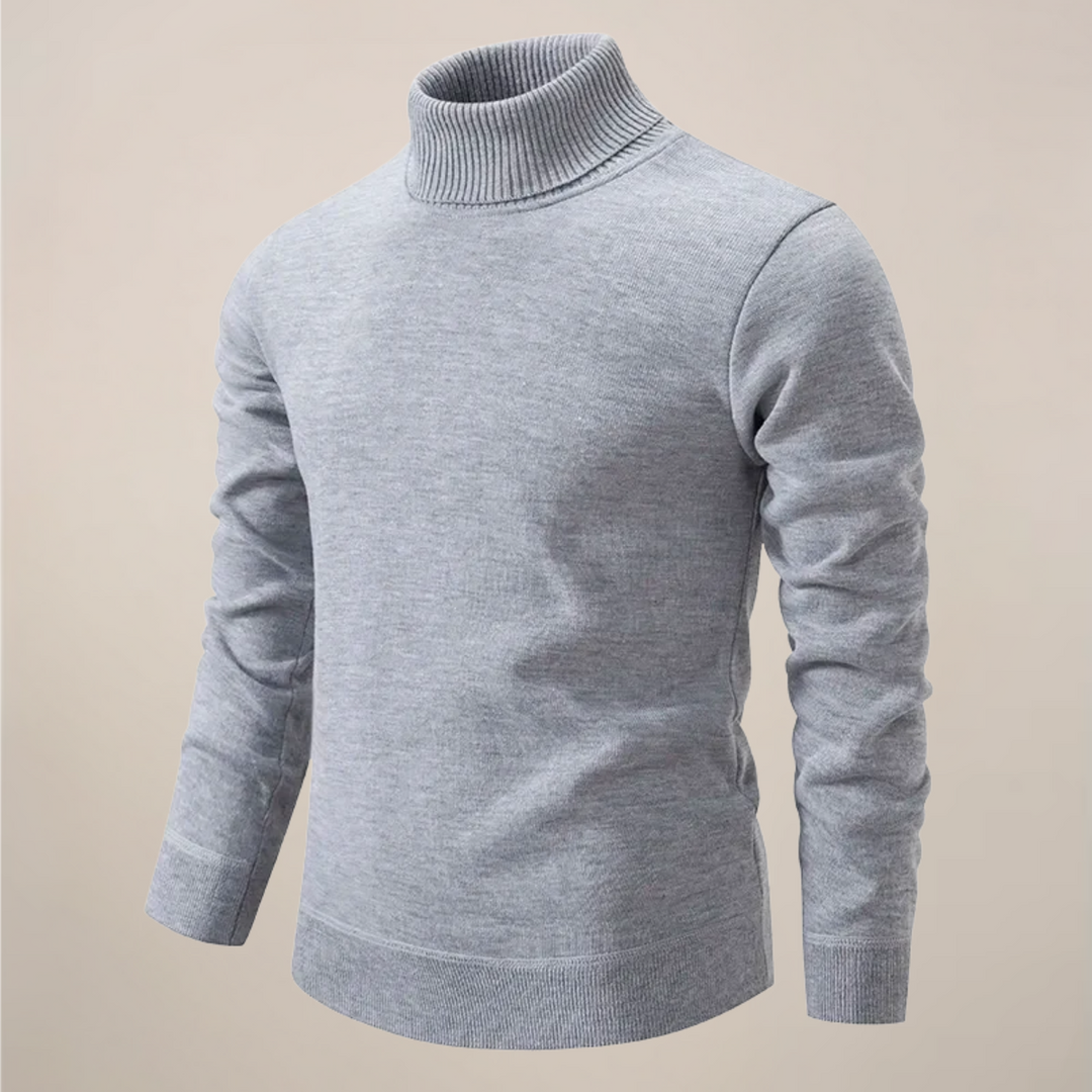 Klassieke coltrui voor heren – Tijdloos, smart casual breiwerk