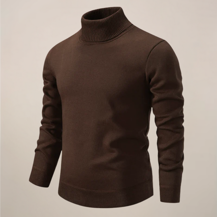 Klassieke coltrui voor heren – Tijdloos, smart casual breiwerk
