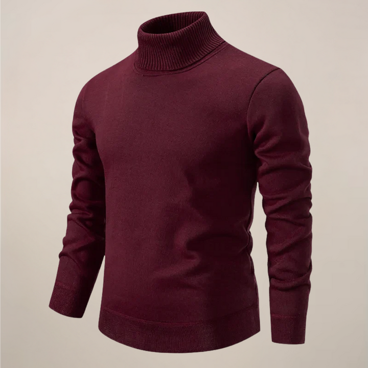 Klassieke coltrui voor heren – Tijdloos, smart casual breiwerk