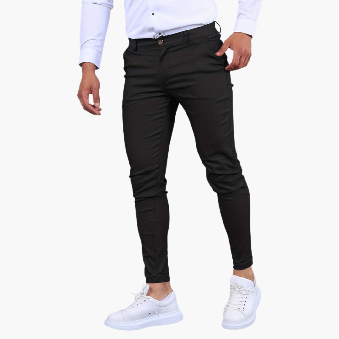 Puur zwart / 3XL