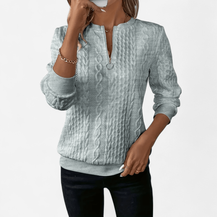 Sara | Trui met rits