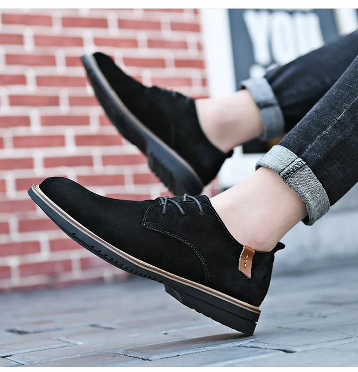 Leren Oxford-schoenen voor heren van Milan