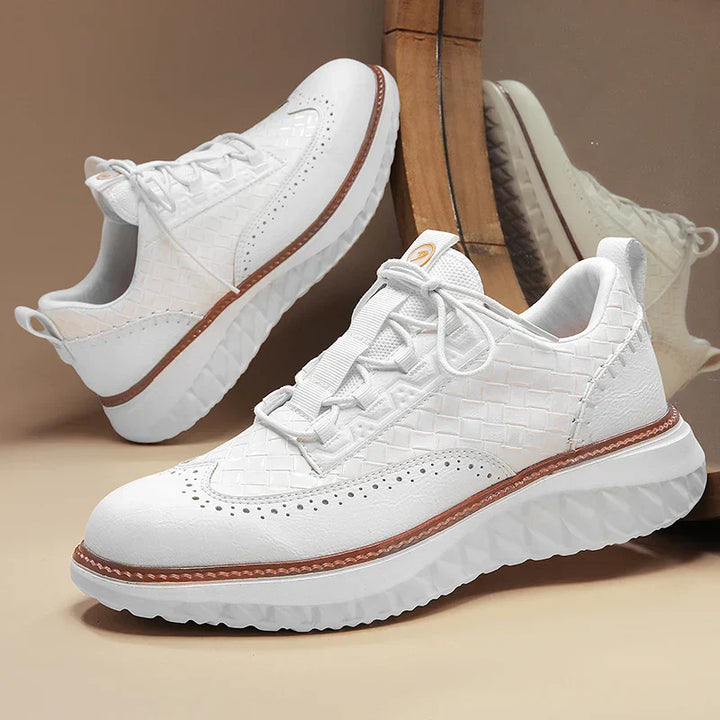 Dylan | Herenwandelsneakers met veters en plateauzool