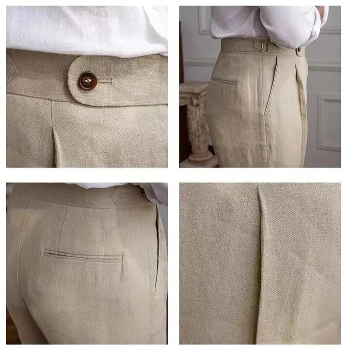 Napoli-linnen broek