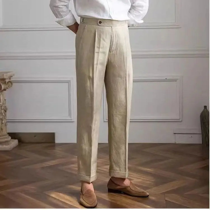 Napoli-linnen broek