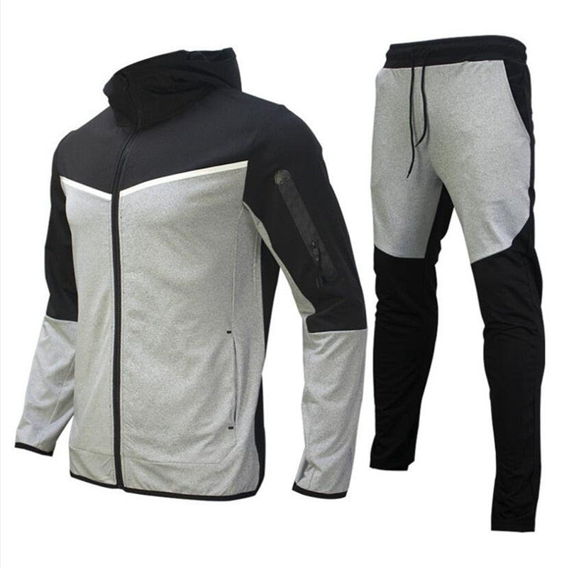 Zwart/Grijs / XXXL
