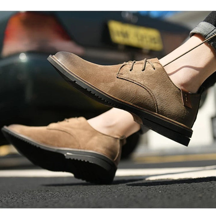 Leren Oxford-schoenen voor heren van Milan
