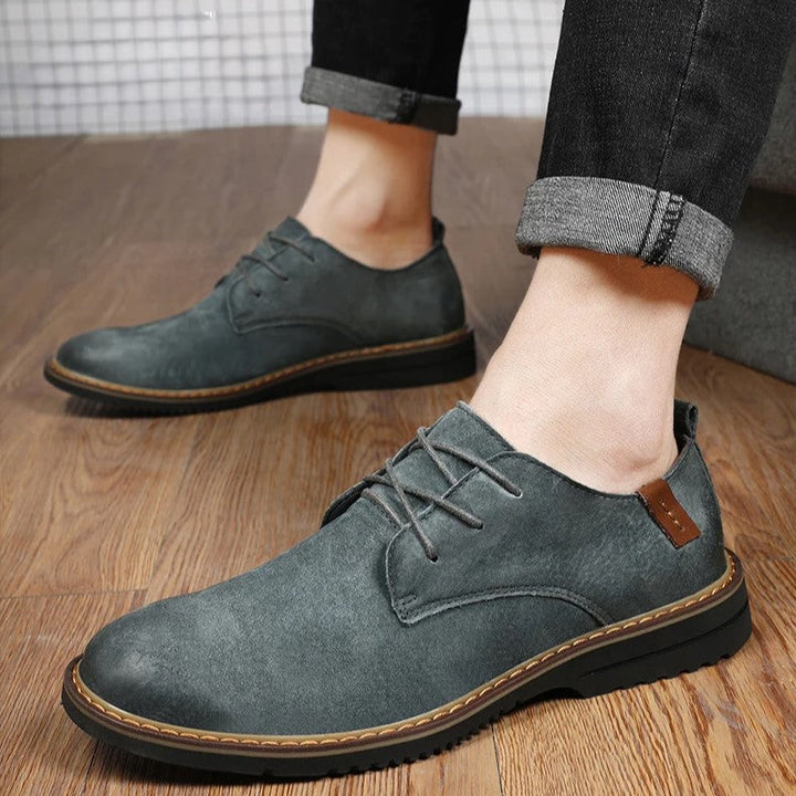 Leren Oxford-schoenen voor heren van Milan