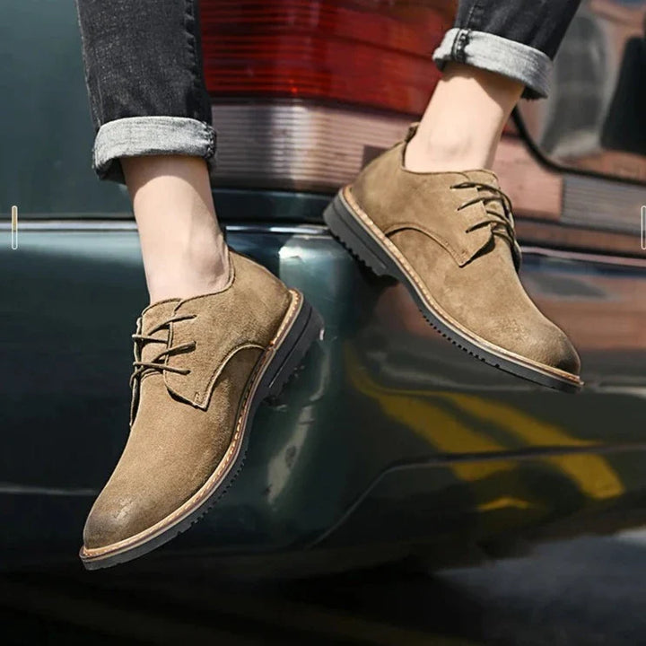 Leren Oxford-schoenen voor heren van Milan
