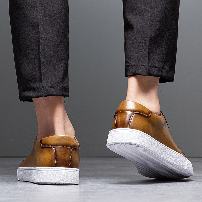 Hanley-leren schoenen