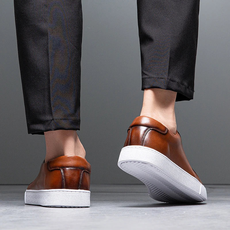 Hanley-leren schoenen