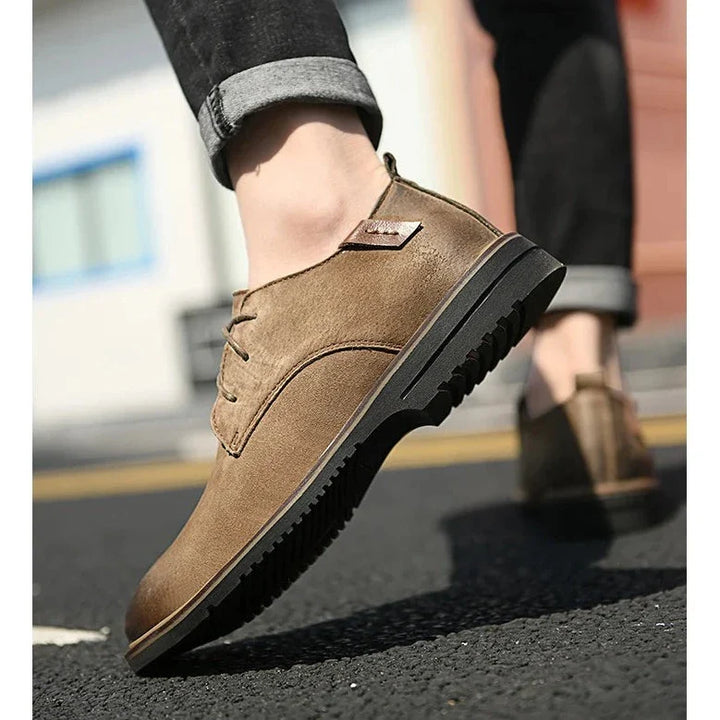 Leren Oxford-schoenen voor heren van Milan