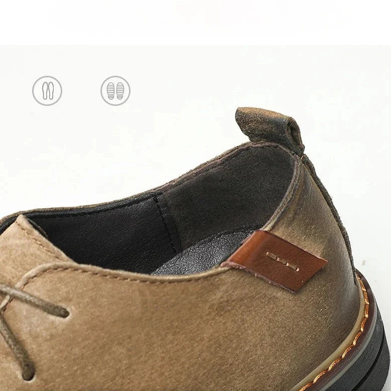 Leren Oxford-schoenen voor heren van Milan