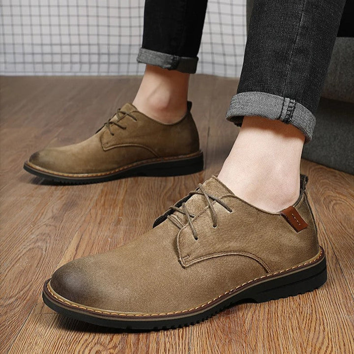Leren Oxford-schoenen voor heren van Milan