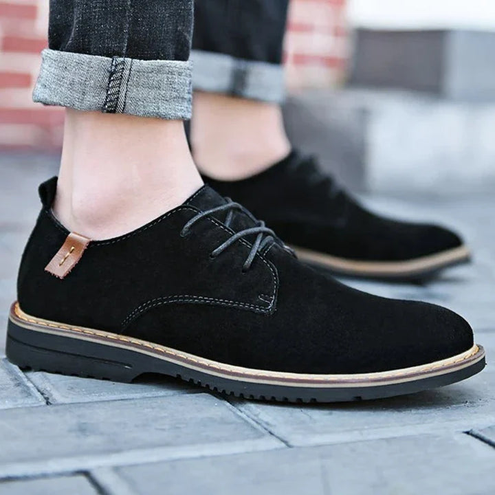 Leren Oxford-schoenen voor heren van Milan