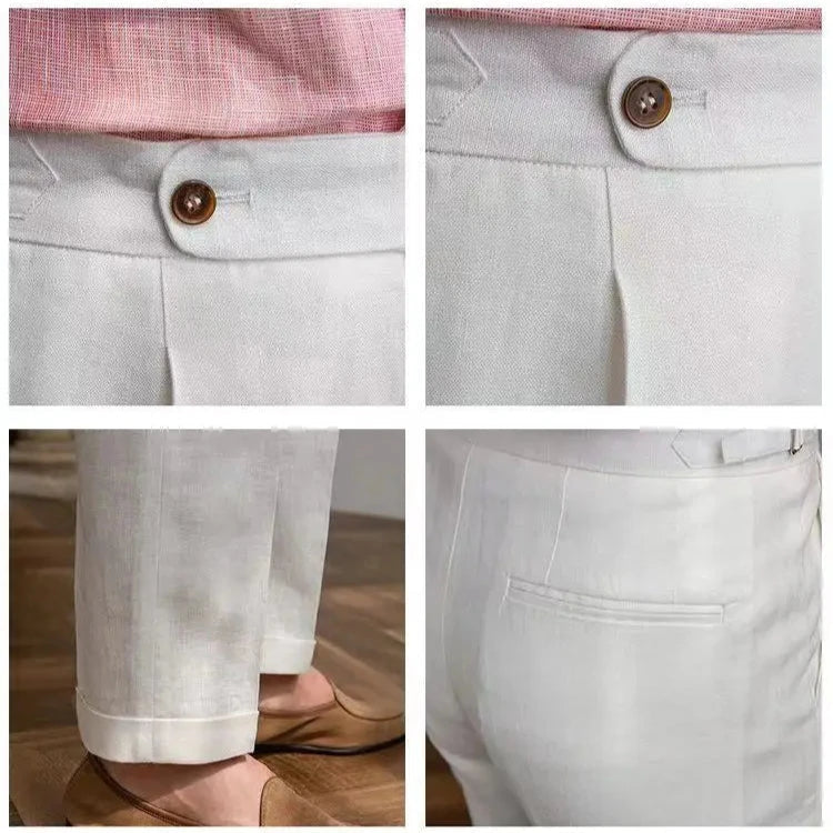 Napoli-linnen broek