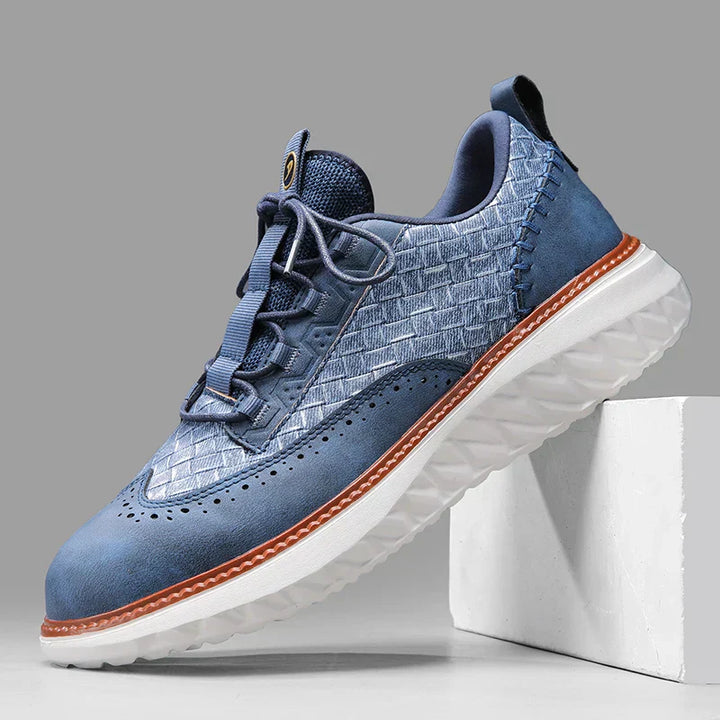 Dylan | Herenwandelsneakers met veters en plateauzool