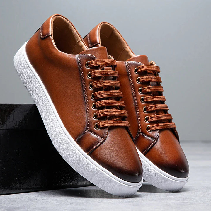Hanley-leren schoenen