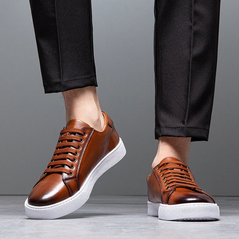 Hanley-leren schoenen