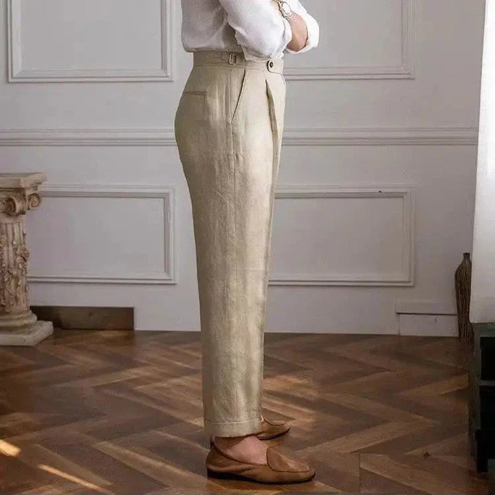 Napoli-linnen broek