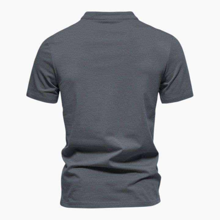 T-shirt met V-hals en korte mouwen voor heren
