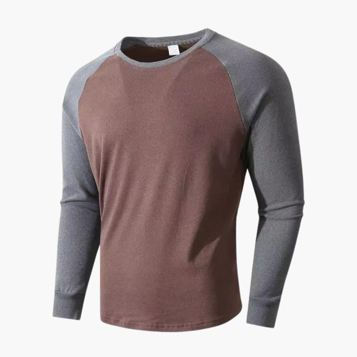Sport-T-shirt met lange mouwen voor heren