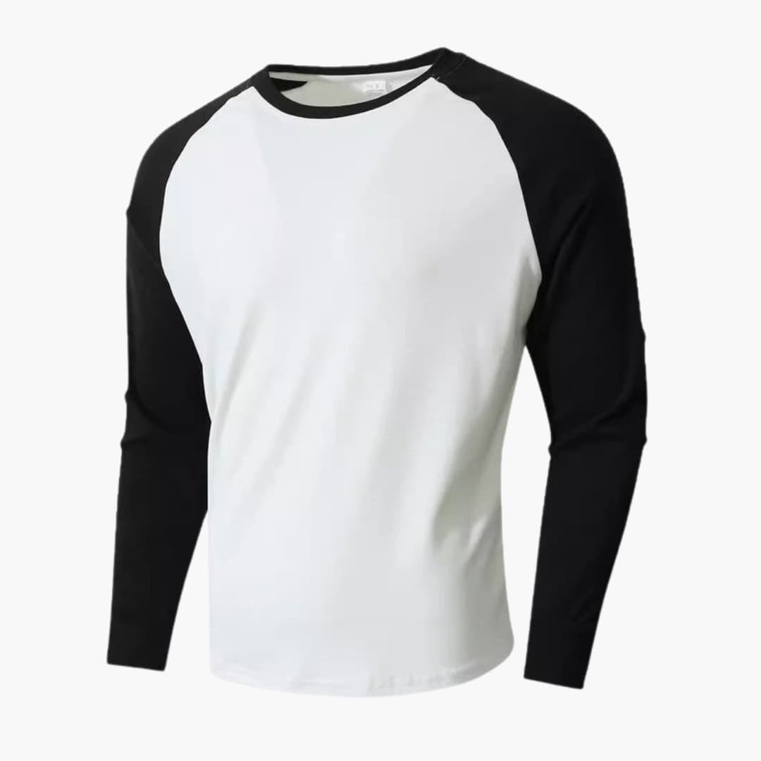 Sport-T-shirt met lange mouwen voor heren