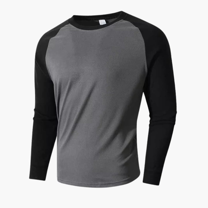 Sport-T-shirt met lange mouwen voor heren