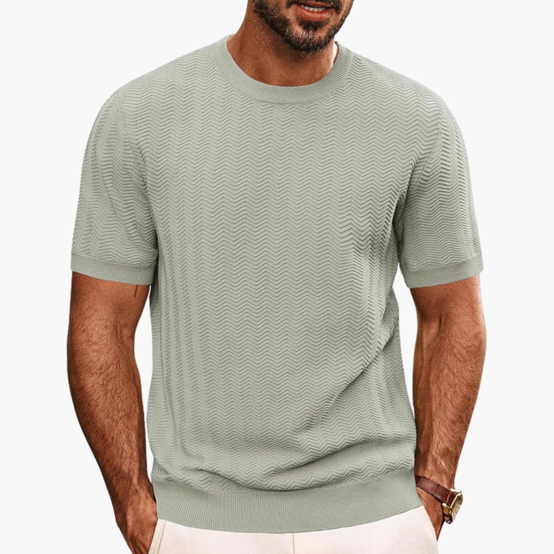 T-shirt met ronde hals voor heren
